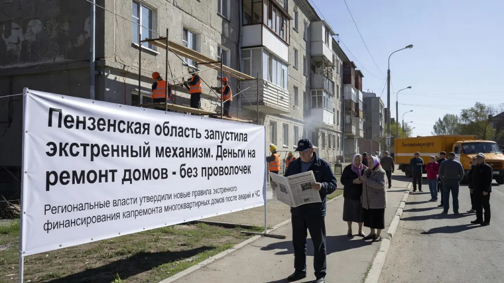 Пензенская область запустила экстренный механизм. Деньги на ремонт домов - без проволочек
